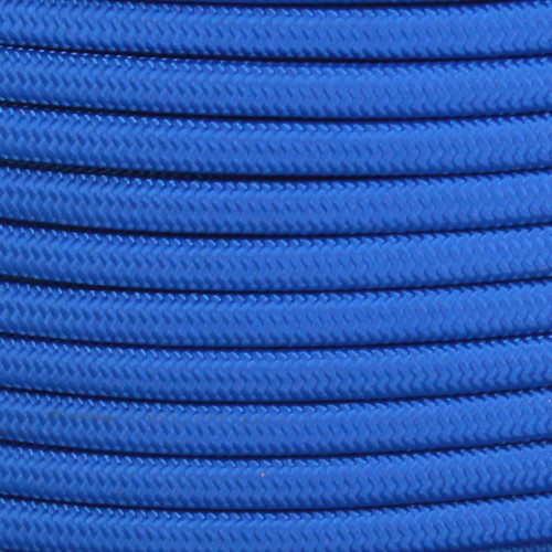 18/2 SPT1-B Blue Nylon Fabric Cloth Covered Lamp and Lighting Wire