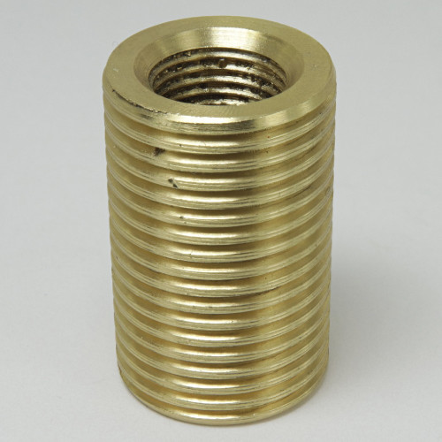 1/8ips Female Threaded X 3/8ips Male - 1in Long Fully Threaded Reducer/ Coupling.