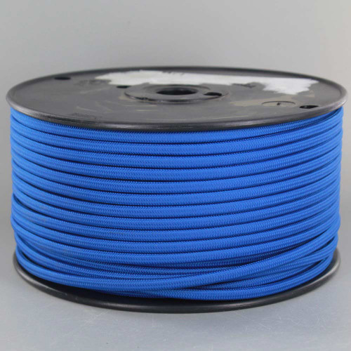 18/2 SPT2-B Blue Nylon Fabric Cloth Covered Lamp and Lighting Wire