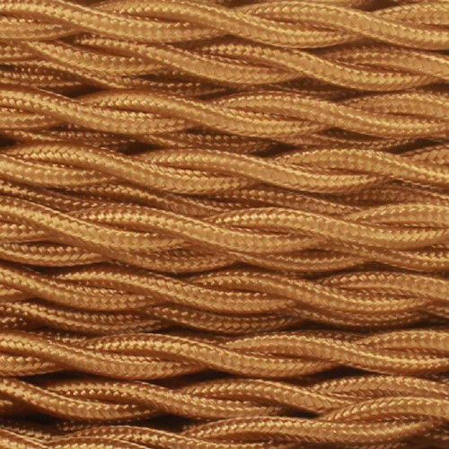 18/3 Twisted Bronze Rayon Covered Wire
