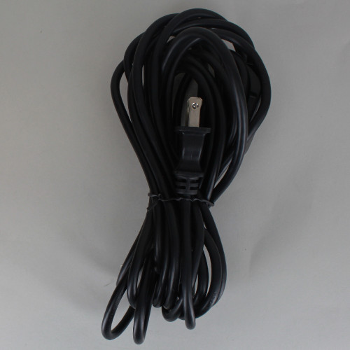 18FT BLACK 18/2 SVT POWERCORD WITH SWITCH INSTALLED 4FT FROM PLUG END