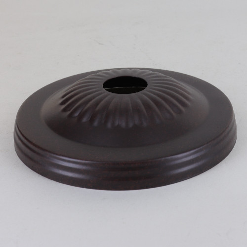 1-1/16in Center Hole - Starburst Canopy - Oil Rubbed Bronze Finish