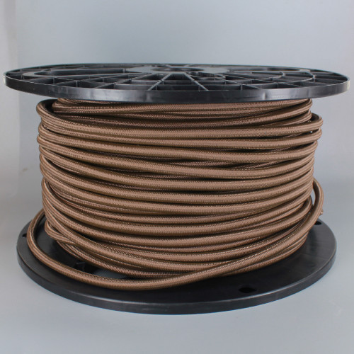 250Ft Spool BROWN NYLON COVERED WIHOV3X75B