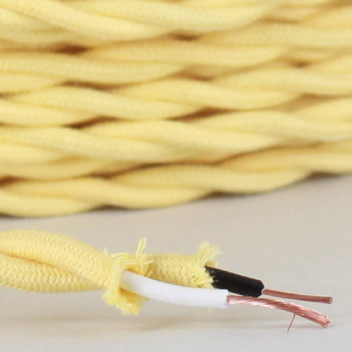 18/2 Twisted Mimosa Cotton Cloth Covered Wire