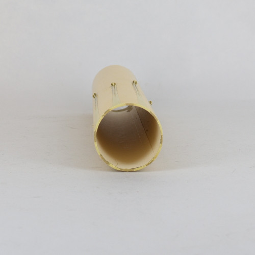 8in. Paper E-26 Base Candle Socket Cover - Edison - Antique Drip