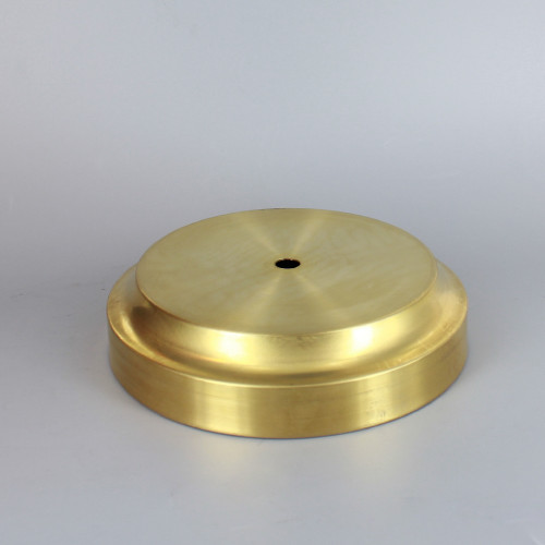 5in. SEAT SPUN COVE BASE UNFINISHED BRASS COVE BASE