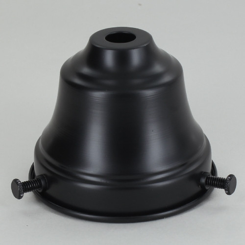 2-1/4in. Black Finish Deep Holder with Screws