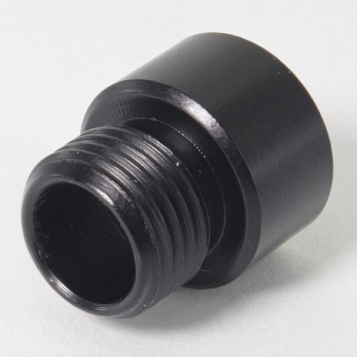 1/8ips Male X 1/8ips Female Threaded Black Powdercoated Finish Straight Nozzle