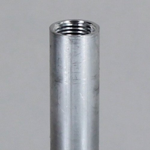 12in. Unfinished Aluminum Pipe with 1/8ips. Female Threaded Ends