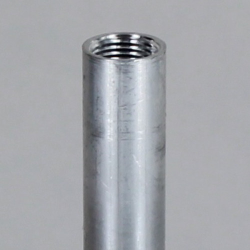 14in. Unfinished Aluminum Pipe with 1/8ips. Female Threaded Ends