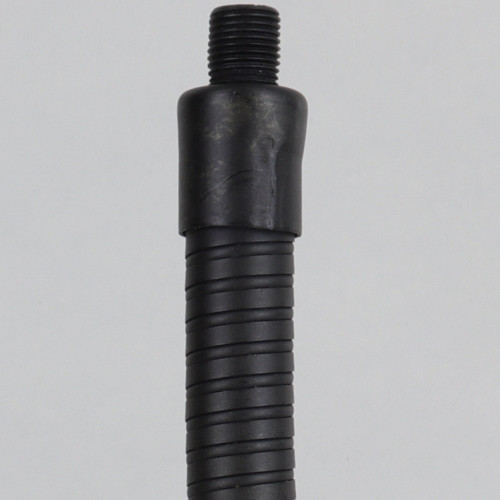 24in Flexible 1/8ips Goose Neck Pipe - Matte Black Finish