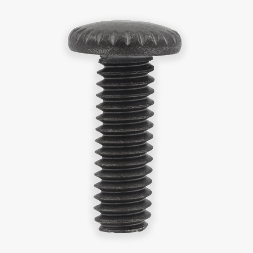 1/2in. X 8/32 BLACK PAINTED THUMB SCREW