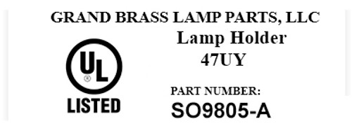 Leviton - 2-7/16in. E-26 Rem. Knob Socket with Removable One Leg Hickey and Cardboard Insulator