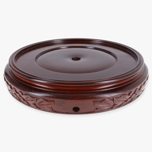 7in. Recessed Seat - Embossed Bottom - Mahogany