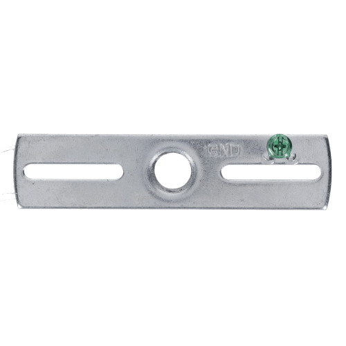 1/4ips. X 11 Gauge Heavy Duty Cross Bar - Zinc Plated with 8/32 Ground Screw