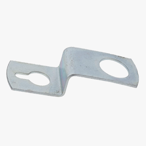 Wall Hanger Bracket - Zinc Plated with 1/8ips Slip Through Hole