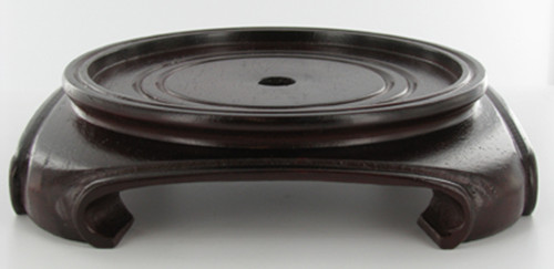 4in. Recessed Seat - 4 Feet- Square Shaped Bottom - Mahogany