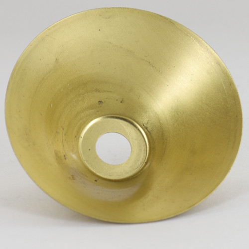 65mm (2-1/2in) Diamter Cone Cup - Unfinished Brass