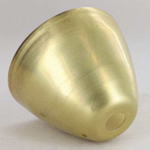 60mm (2-3/8in) Diameter Dome Cup - Unfinished Brass