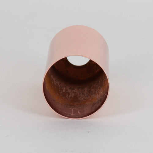 1-15/16in. Tall Candelabra Socket Cup - Copper Plated Finish