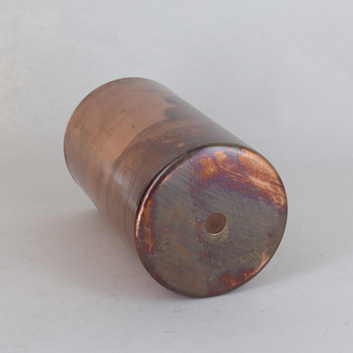 5-1/2in Tall Cylindrical Cup - Unfinished Copper