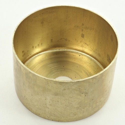 1-7/8in Diameter Steel Cup For Use With SOEUROED And SO7350 Series Lamp Sockets - Unfinished Brass
