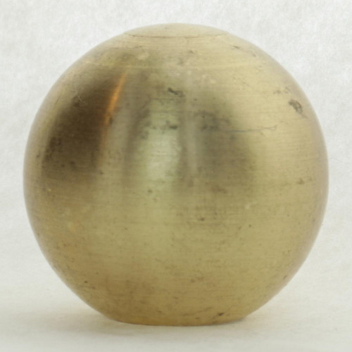 1in. Diameter Solid Brass Ball with 1/8ips. Female Tapped Blind Hole