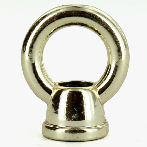 1/8IPS - Zinc Die-Cast Loop with Wire Way - Brass Plated