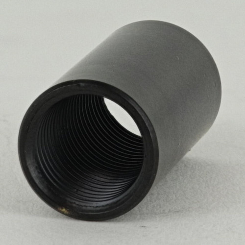 1/8ips. X 1/8ips. Female Threaded Black Powdercoated Finish Straight Coupling