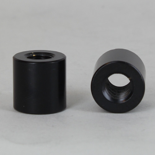 3/4IN W X 3/4IN H - 1/8ips. X 1/8ips. Female Threaded Black Finish Straight Coupling