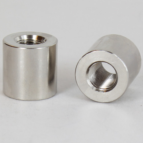3/4IN W X 3/4IN H - 1/8ips. X 1/8ips. Female Threaded Nickel Plated Finish Straight Coupling