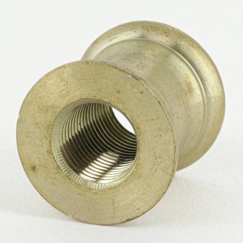 1/8ips. X 1/8ips. Female Threaded Unfinished Brass Thimble Neck