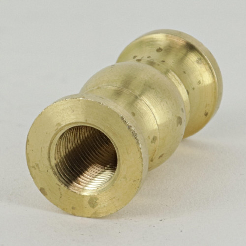 1/8ips. X 1/8ips. Female Threaded Unfinished Brass Small Bull Neck