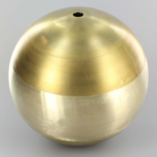 10in. (250mm) Soldered Brass Ball with 1/8 Slip Through Hole