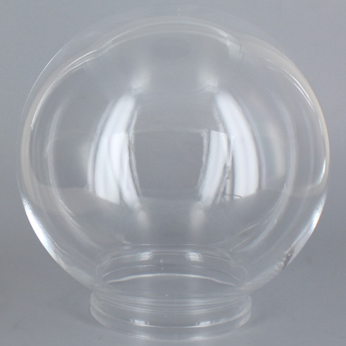 18in Diameter X 6in Fitter Acrylic Ball - Clear