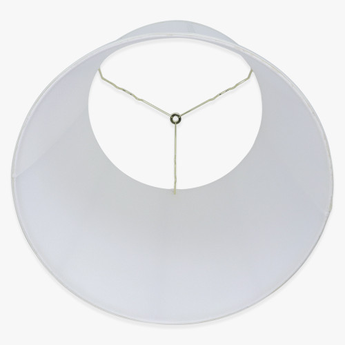 19in. Off White Stretch Shantung Lamp Shade