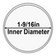 1-9/16in Inner Diameter Candle Covers