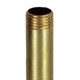 1/4IPS Unfinished Brass Pipe Threaded 3/16in Long