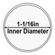 1-1/16in Inner Diameter Candle Covers