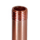 1/4IPS Male Threaded Polished Copper Pipe