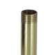 1/4IPS Male Threaded Polished Brass Pipe