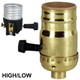 Hi-Low E-26 Base Lamp Sockets