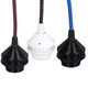 E-26 Plastic Pendant Sockets with Wire Leads