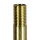 1/4IPS Unfinished Brass Pipe Threaded 3/4in Long