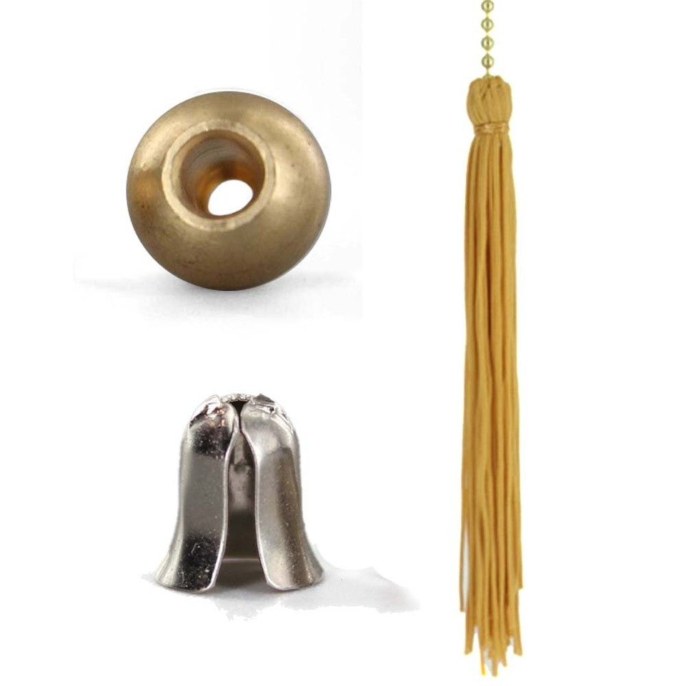 Beaded Ball Chain, Couplings and Accessories Grand Brass Lamp Parts, LLC.