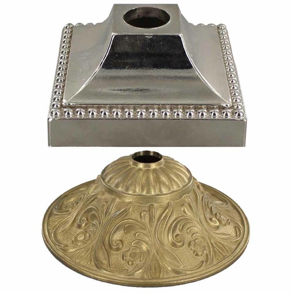 Chandelier and Fixture Canopies Grand Brass Lamp Parts, LLC.