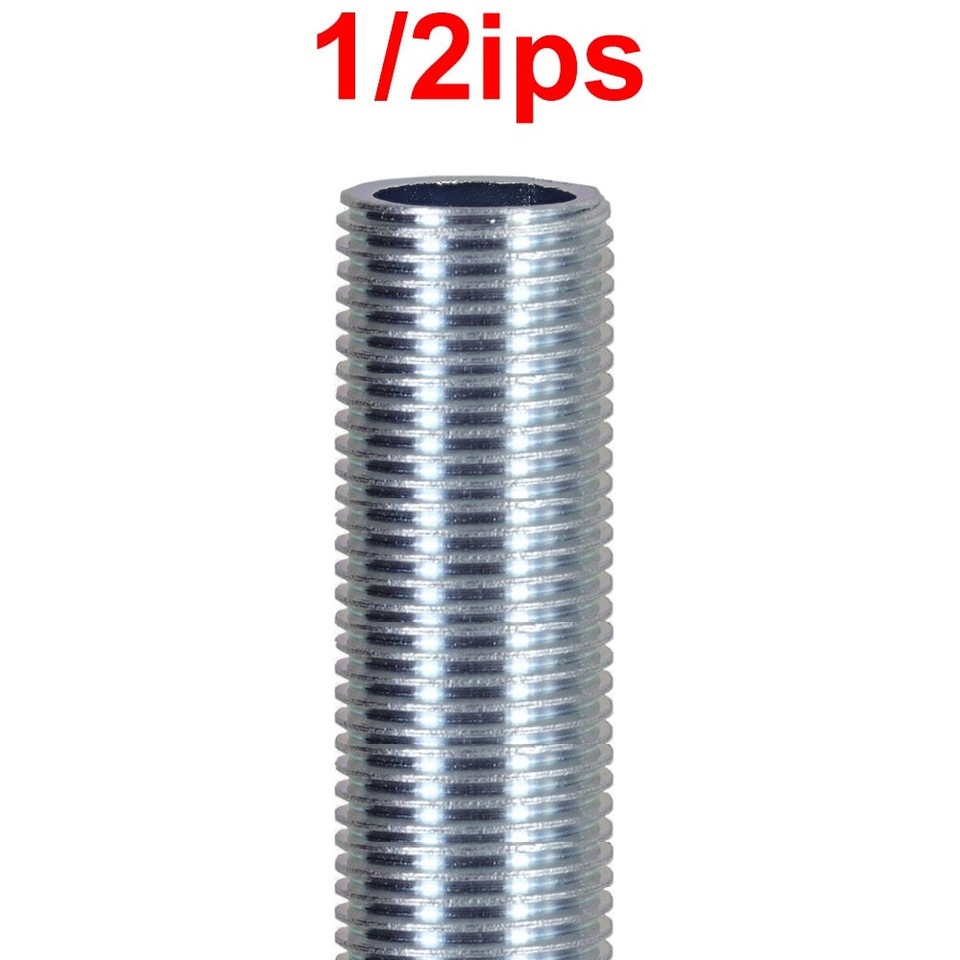 Ips Threading Fully Threaded Pipe (Nipples) | Grand Brass Lamp Parts, LLC.