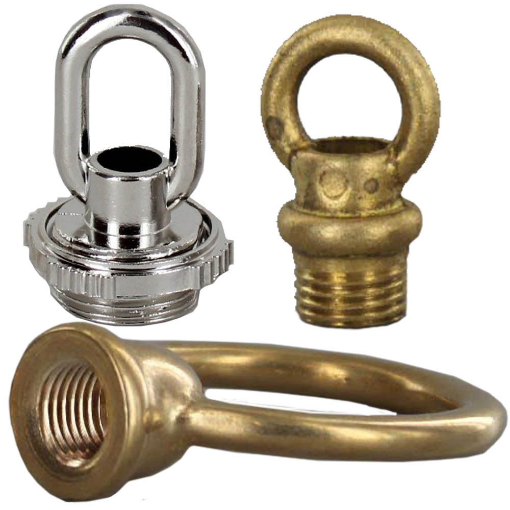 1 4ips Threaded Loops Grand Brass Lamp Parts LLC 
