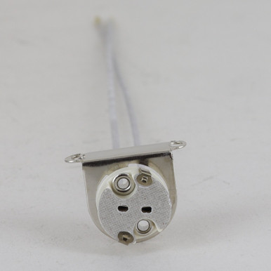 GZ4 GX5.3 (GU5.3) G6.35 GY6.35Bulb Base Lamp Socket With 90 Degree