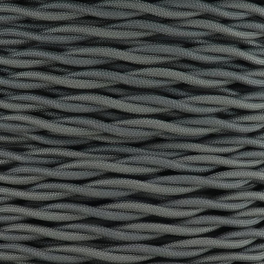 18/2 AWG - Mineral Twisted Fabric Cloth Covered Lamp Wire